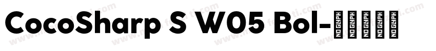 CocoSharp S W05 Bol字体转换